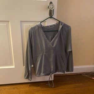 Prana Farin pullover, barely worn, extra small, orange
